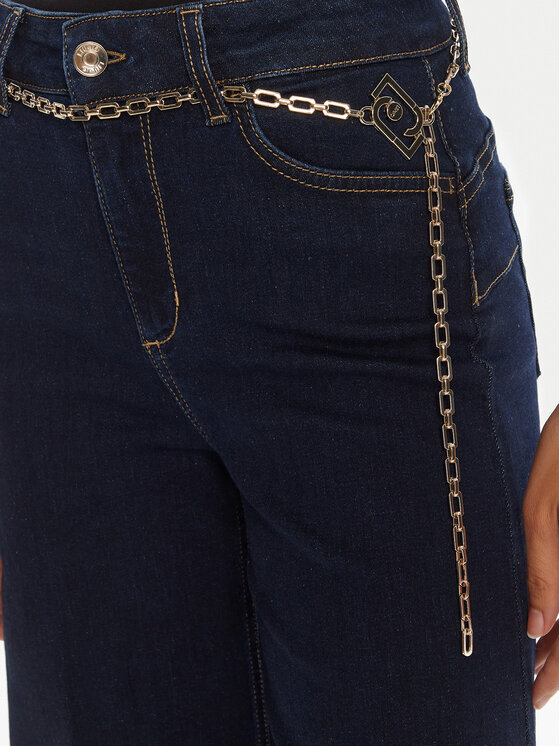 Liu Jo Liu Jo Traperice UF5097 DS018 Tamnoplava Flare Fit