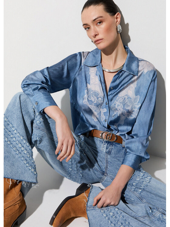 Liu Jo Liu Jo Camicia UA6343T595879044 Blu Regular Fit