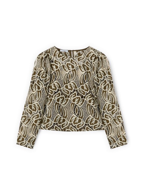 Motivi Motivi Blusa 2029Q001931N0Z5 Verde Regular Fit
