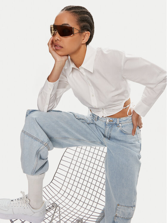 HUGO Hugo Koszula Eliesa 50512837 Biały Slim Fit