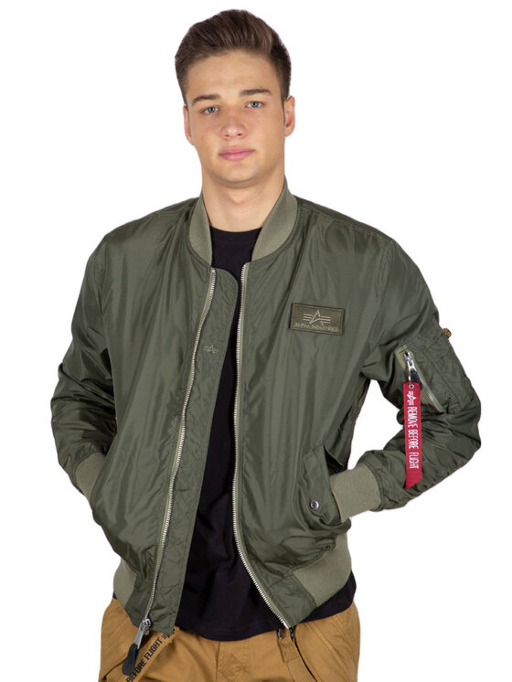[美品]00s alpha industries RAGBLUE khaki Alpha Industries Kurtka bomber AI.126101-142-3XL Khaki