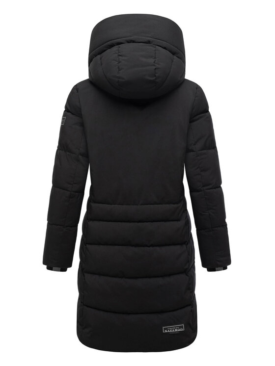 Navahoo Navahoo Kurtka zimowa Mondnebel Czarny Regular Fit