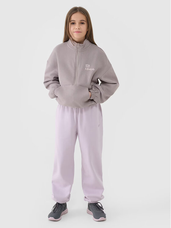 4F 4F Pantaloni da tuta 4FJASAW24TTROF1403-54S Rosa Oversize