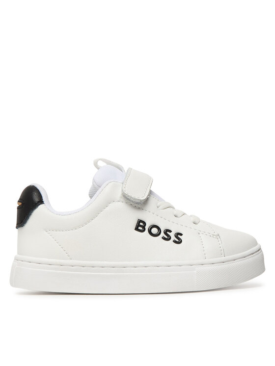 BOSS BOSS Sneakersy J52824 S Bílá