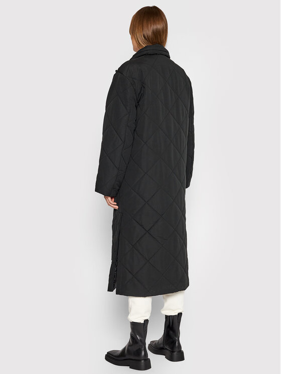 NA-KD NA-KD Télikabát 1018-007342-0002-581 Fekete Regular Fit