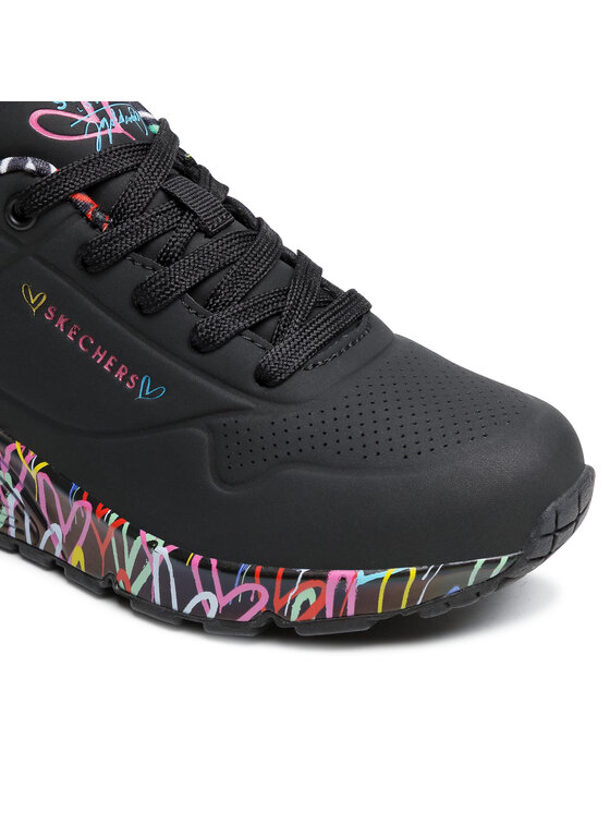 Skechers Skechers Sneakersy Loving Love 155506/BBK Czarny