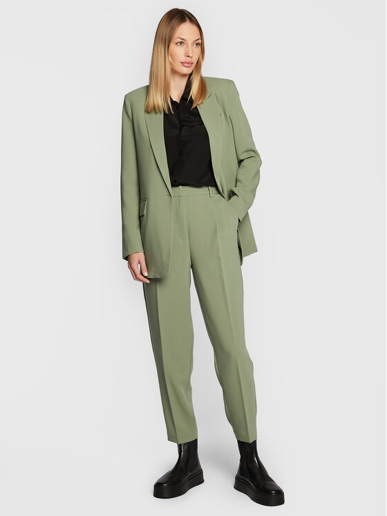 Pantaloni di tessuto Cindy Sus Dagny BBW2393 Verde...