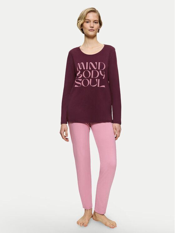 Triumph Triumph Pyjama 10221119 Violett Regular Fit