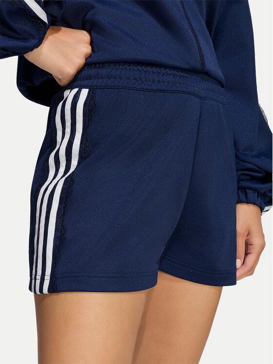 adidas adidas Spordišortsid Lace 3 Stripes LG4269 Sinine Regular Fit