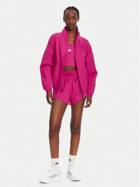 adidas adidas Átmeneti kabát Z.N.E. Woven JP4191 Rózsaszín Loose Fit