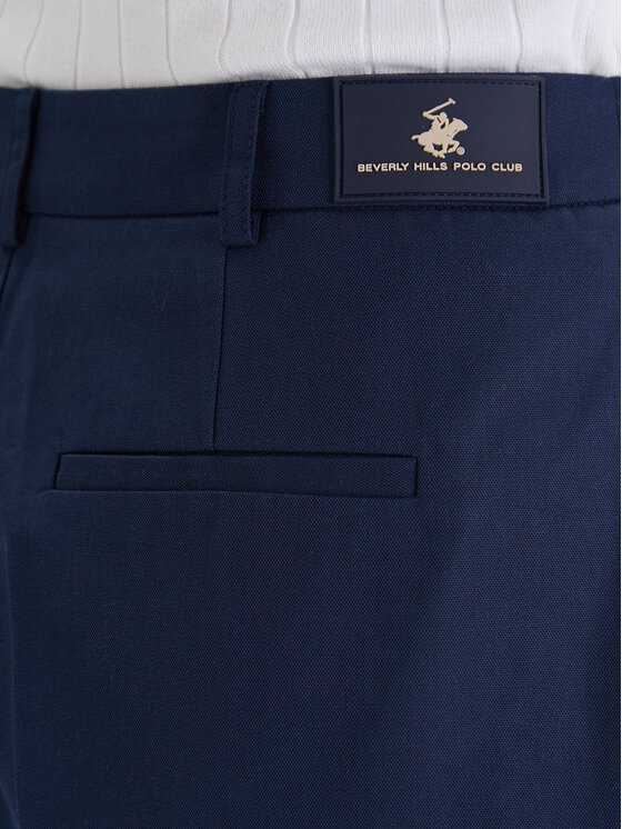 Beverly Hills Polo Club Beverly Hills Polo Club Штани з тканини W126-BHLTR-1061-19X Cиній Regular Fit