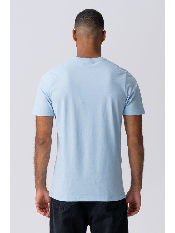 TeeShoppen TeeShoppen T-Shirt 'Basic Collection' Niebieski Regular Fit