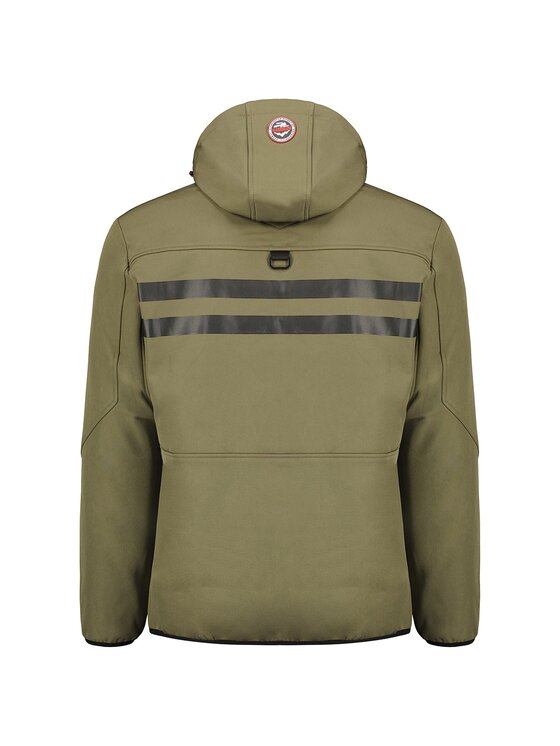Geographical Norway Geographical Norway Kurtka softshell WY1997H/GN-Kaki / Black Zielony Regular Fit