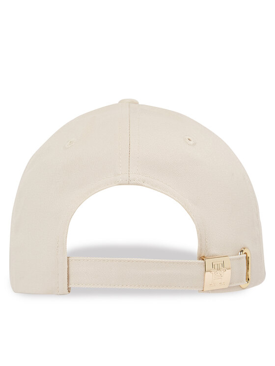 Tommy Hilfiger Tommy Hilfiger Cap Elevated Chic Cap AW0AW17128 Écru