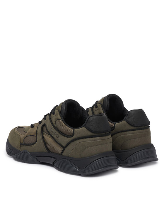 Guess Guess Sneakersy FMFCAR ELE12 Zielony