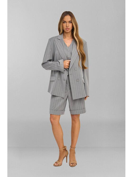 Salme Salme Marynarka Lisa Szary Regular Fit