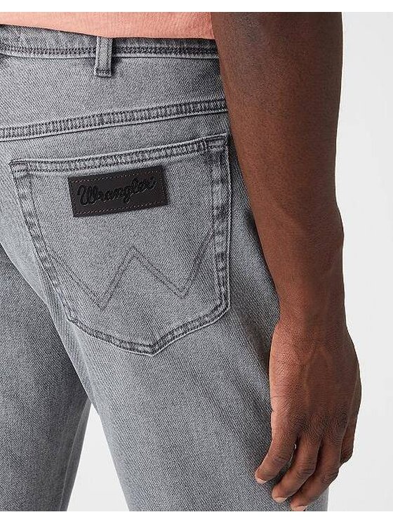 Wrangler Wrangler Jeansy TEXAS TAPER Szary Slim Fit