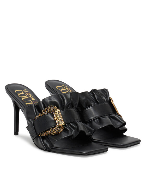 Versace Jeans Couture Versace Jeans Couture Pantoletten 78VA3S70 Schwarz