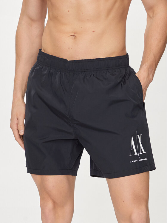 Armani Exchange Armani Exchange Plážové šortky 953034 CC623 00136 Tmavomodrá Regular Fit
