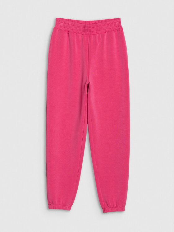 4F 4F Pantaloni da tuta 4FWSS25TTROF1010-54S Rosa Regular Fit