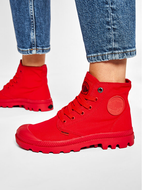 Palladium Palladium Žygio batai Mono Chrome 73089-600-M Raudona