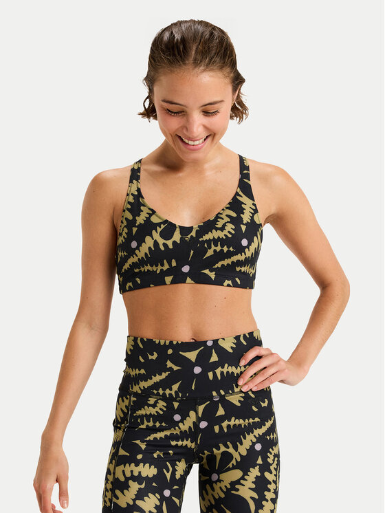 Roxy Roxy Спортен сутиен Heart Into It Pt ERJKT04012 Черен