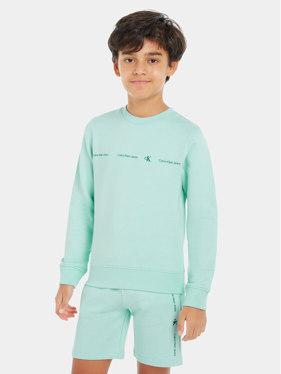 Calvin Klein Jeans Bluză Minimalistic IB0IB02050 Albastru Regular Fit