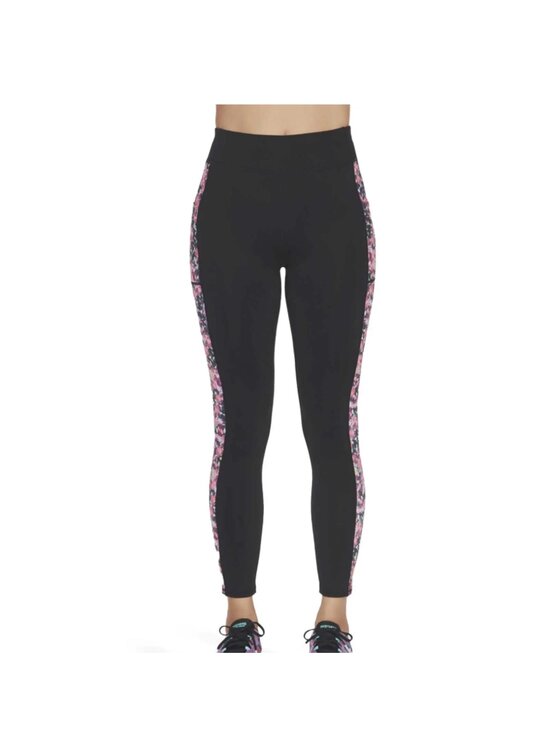 Skechers Skechers Legginsy WLG228-BKRB Kolorowy Regular Fit