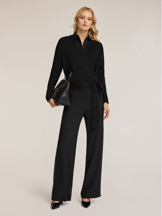 Motivi Motivi Maglione M428W103662N033 Nero Over Fit