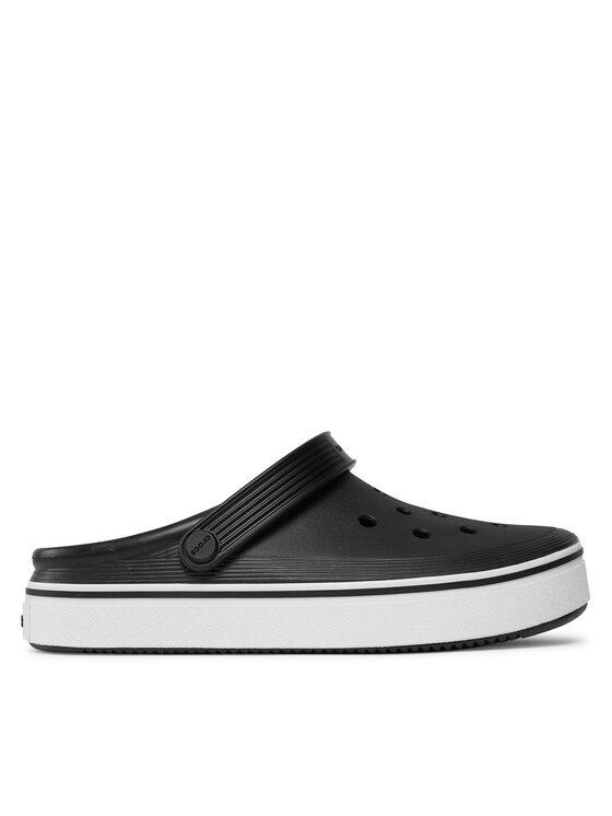 Papucs Crocs, Méret: 36_37, Fekete, Crocs Crocband Clean Clog 208371