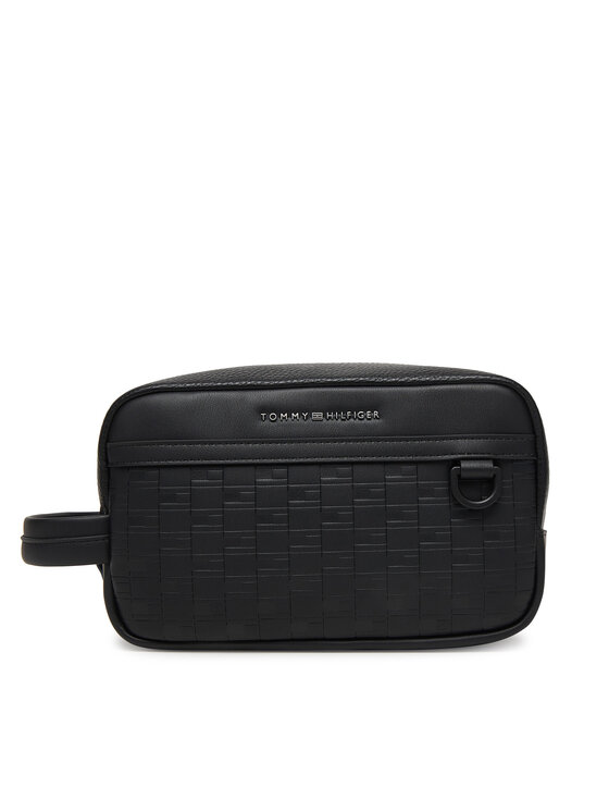 Tommy Hilfiger Tommy Hilfiger Smink táska Th Modern Washbag AM0AM13947 Fekete
