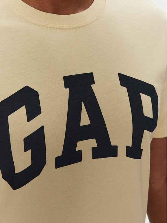 Gap Gap Тишърт 856659-26 Жълт Regular Fit