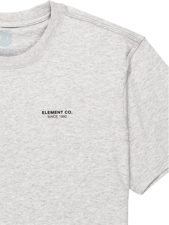 Element Element T-Shirt Element Co ELYZT00603 Γκρι Regular Fit