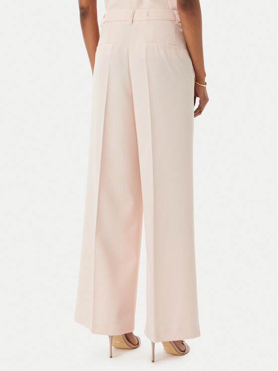 Rinascimento Rinascimento Palazzo kelnės CFC0123671003 Rožinė Regular Fit