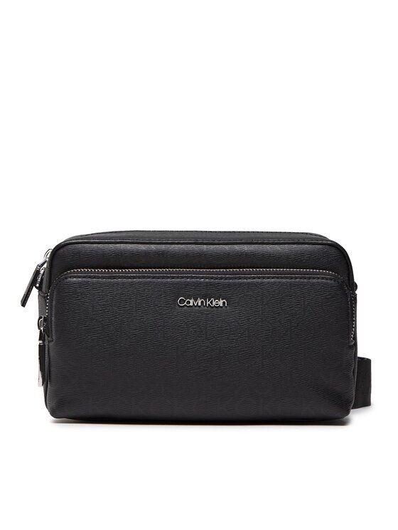 Geantă Calvin Klein Ck Must Camera Bag Lg Epi Mono K60K609895 Negru