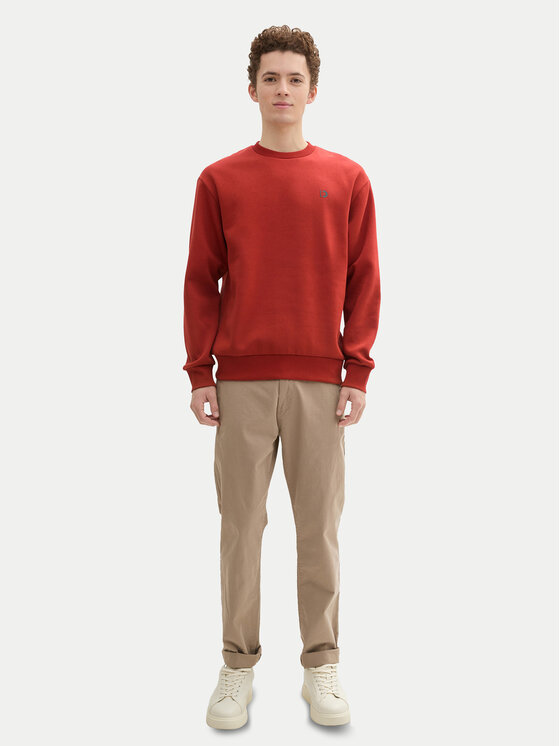 Tom Tailor Denim Tom Tailor Denim Світшот 1043701 Червоний Regular Fit