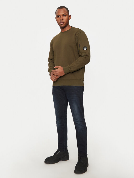 C.P. Company C.P. Company Μπλούζα 17CMSS023A005086W Πράσινο Regular Fit