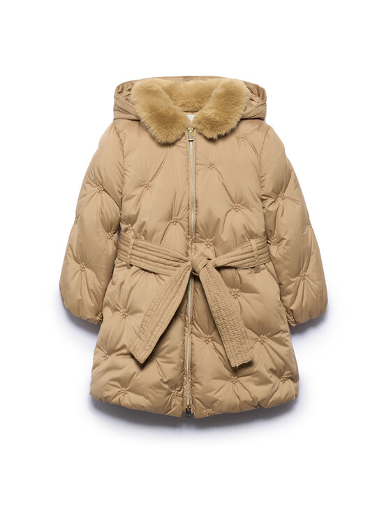 Abel & Lula Abel & Lula Giubbotto invernale 5848 Beige Regular Fit