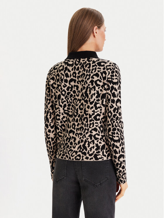 Morgan Morgan Cardigan 252-MBOLEO Beige Regular Fit