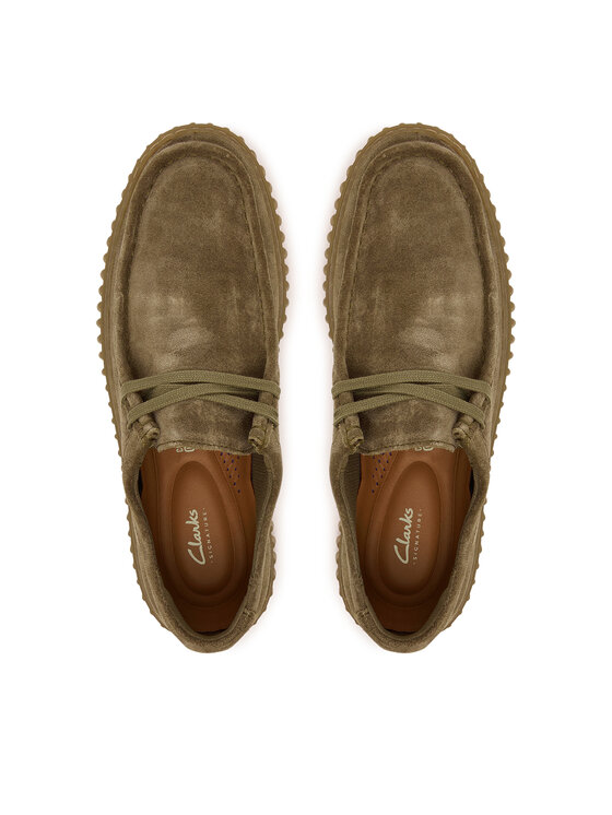 Clarks Clarks Pusbačiai Torhill Lo 26187378 Žalia