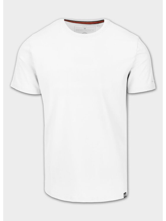 PITBULL PITBULL T-Shirt MINIMAL Biały Regular Fit