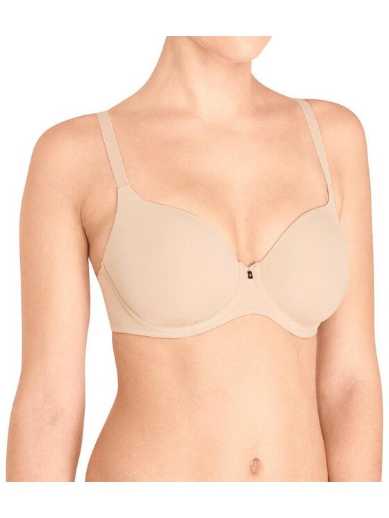 Triumph Triumph Biustonosz z fiszbiną Body Make-Up Essentials 00NZ Beżowy