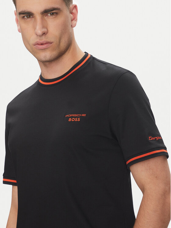BOSS BOSS T-Shirt C-Taut 197 50543341 Czarny Regular Fit