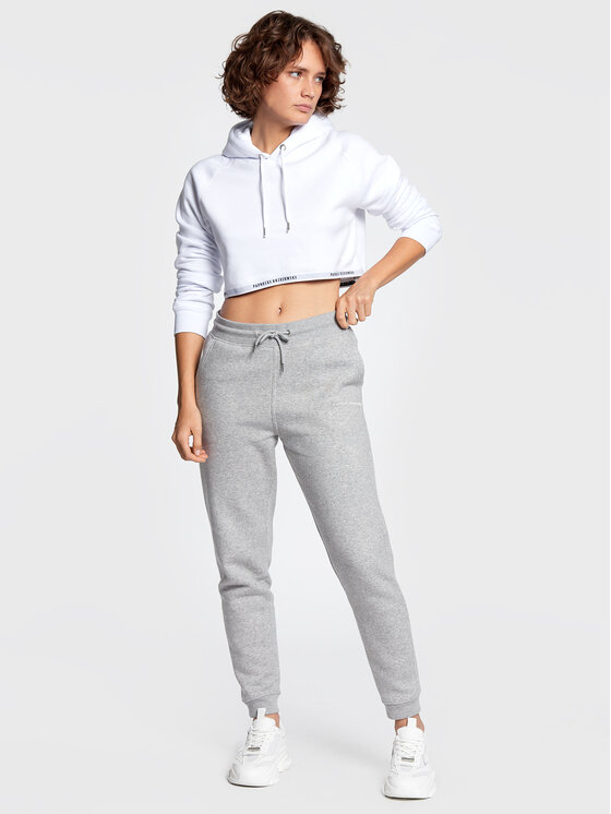 Felpa BLUZCOM2154 Bianco Relaxed Fit
