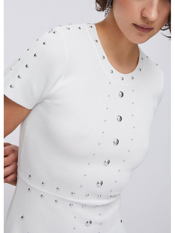 Liu Jo Liu Jo Abito da sera WA6089MS55N10701 Bianco Regular Fit