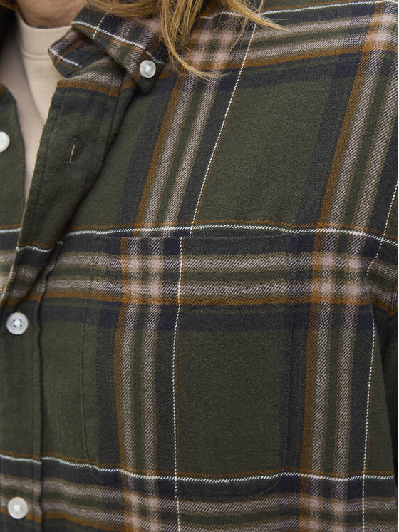 Jack&Jones Jack&Jones Košulja Classic Flannel 12278406 Zelena Regular Fit