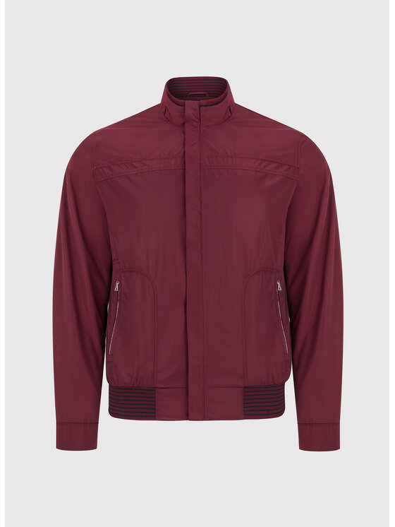 Pako Lorente Pako Lorente Kurtka bomber P24SF-5X-001 Czerwony Classic Fit