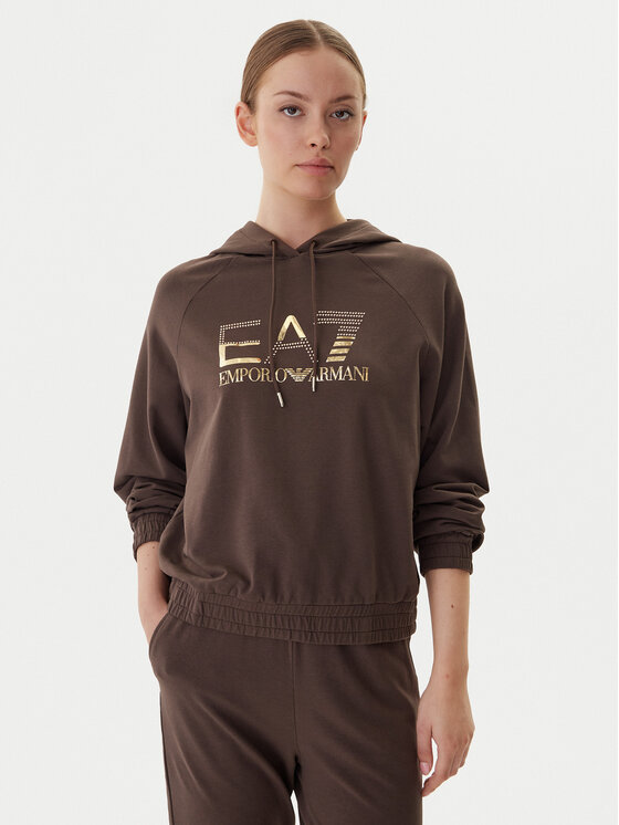EA7 Emporio Armani EA7 Emporio Armani Spordidressid 7W000687 AF12502 U6063 Pruun Regular Fit