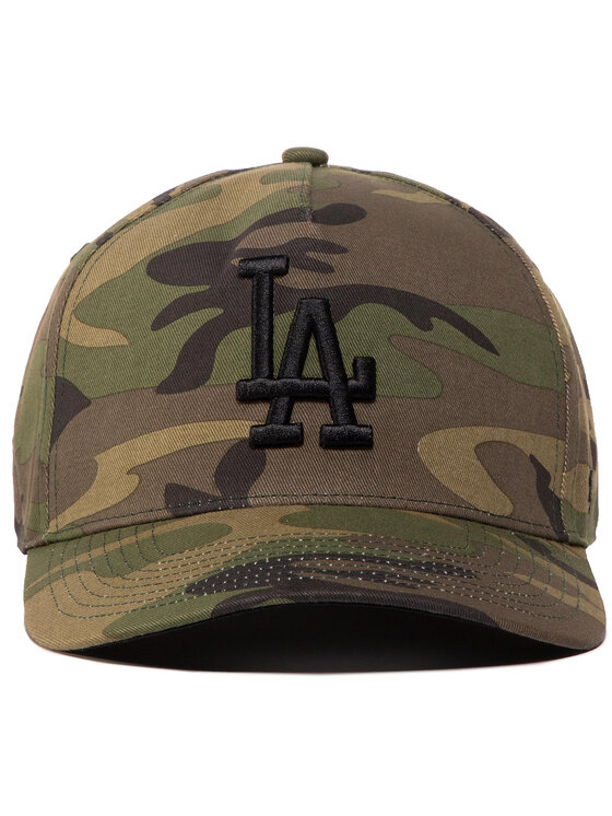 47 Brand 47 Brand Kšiltovka Mlb Los Angeles Dodgers Grove B-GRVSP12CNP-CMA Zelená