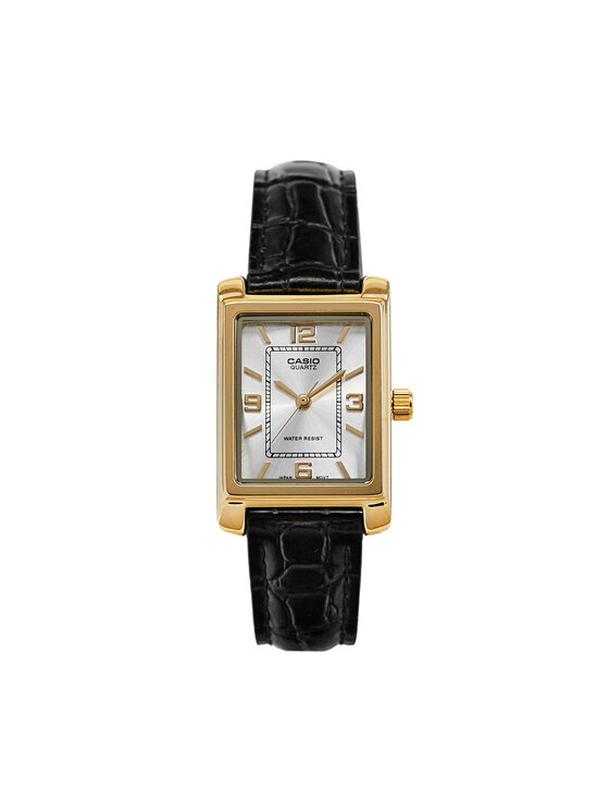 Casio Hodinky LTP-1234PGL-7A2EF Čierna